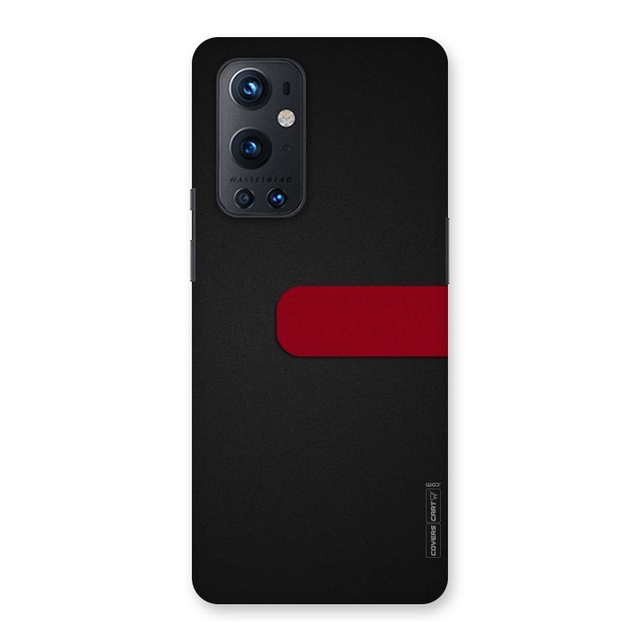 Single Red Stripe Back Case for OnePlus 9 Pro