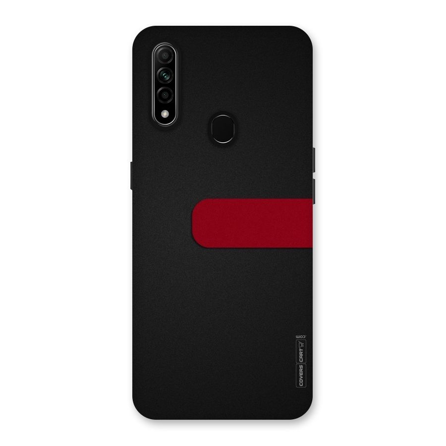 Single Red Stripe Back Case for Oppo A31