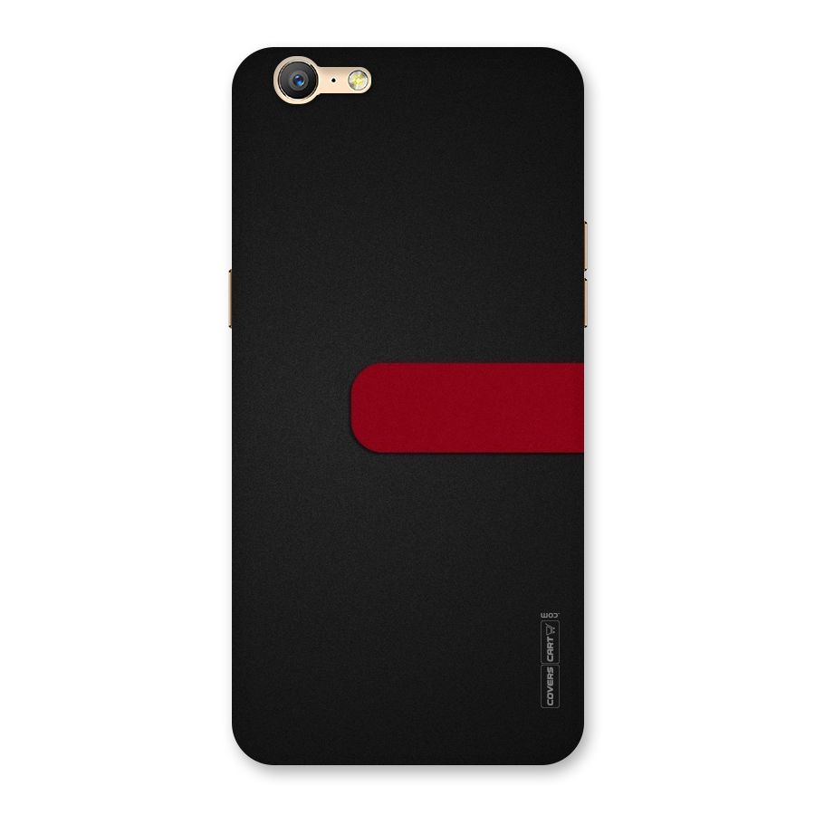 Single Red Stripe Back Case for Oppo A39