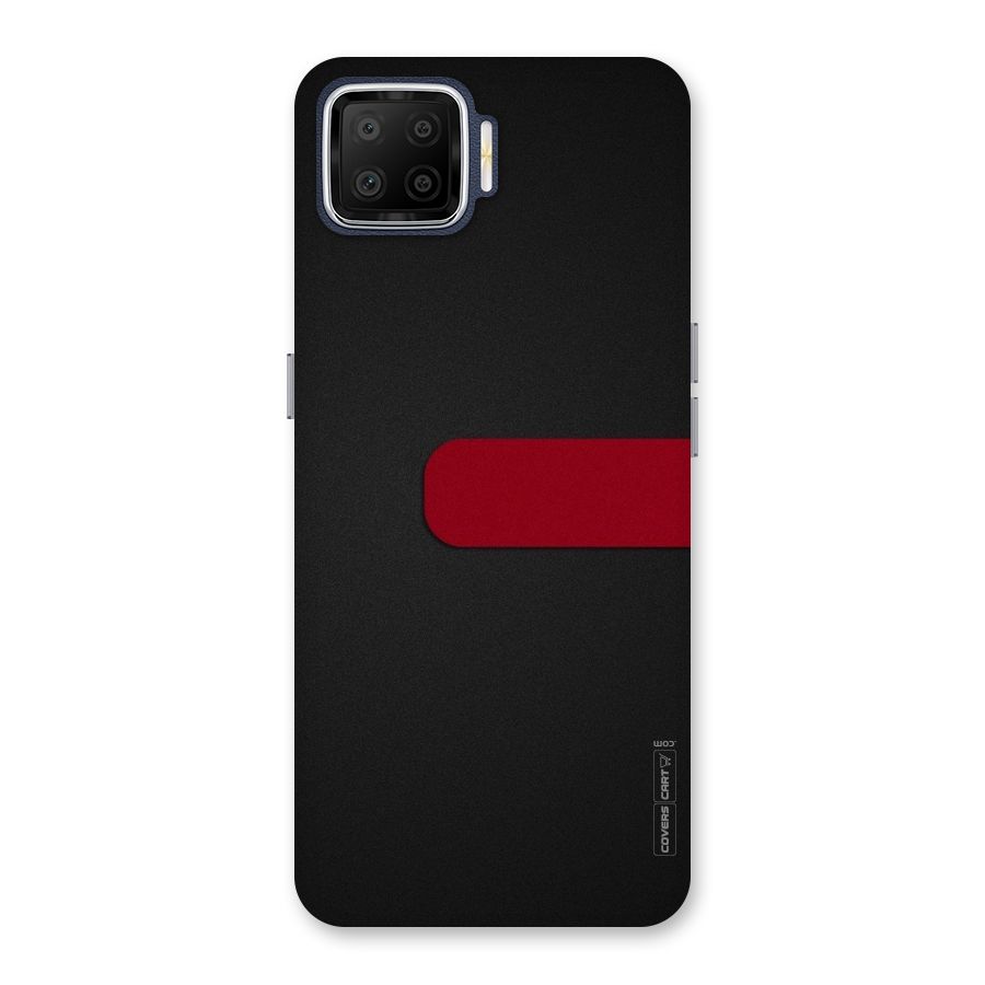 Single Red Stripe Back Case for Oppo F17