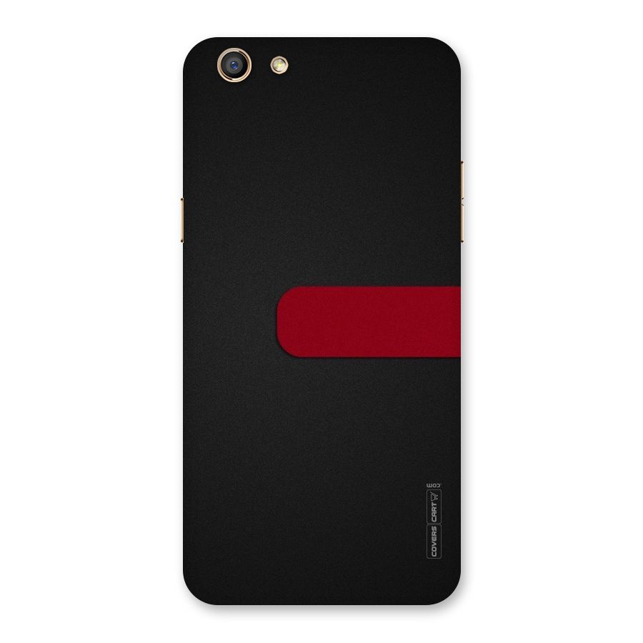 Single Red Stripe Back Case for Oppo F3