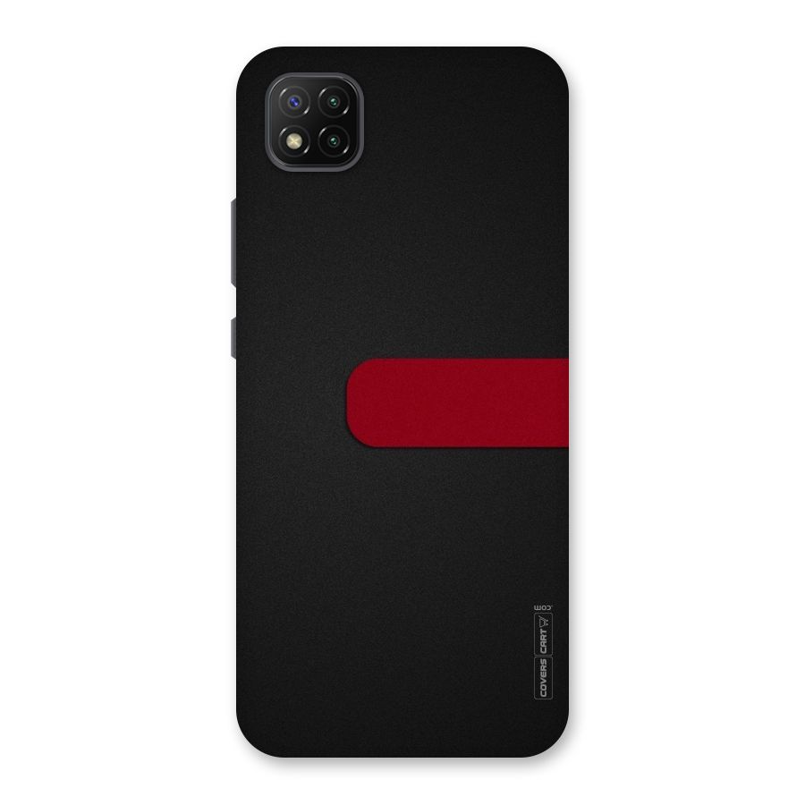 Single Red Stripe Back Case for Poco C3