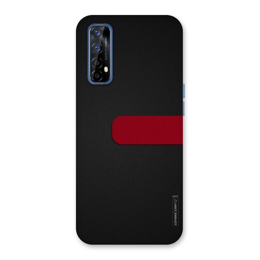Single Red Stripe Back Case for Realme 7