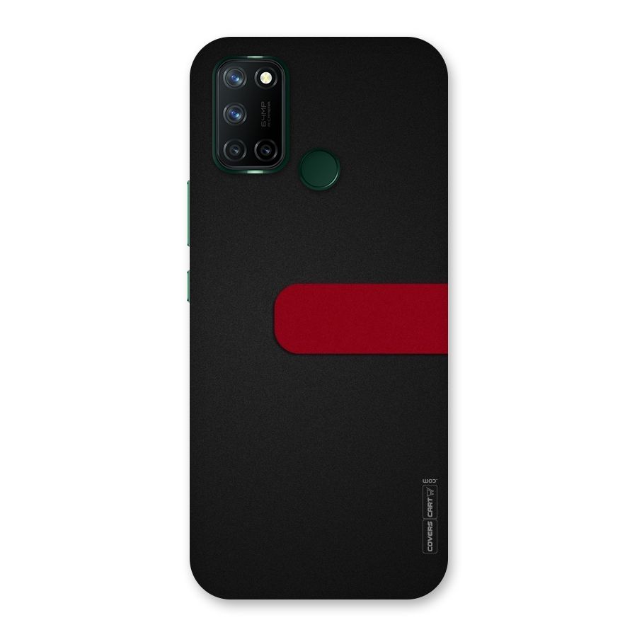 Single Red Stripe Back Case for Realme 7i