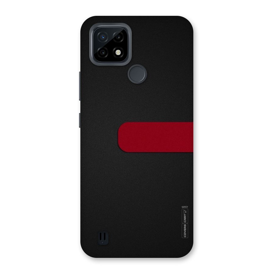 Single Red Stripe Back Case for Realme C21
