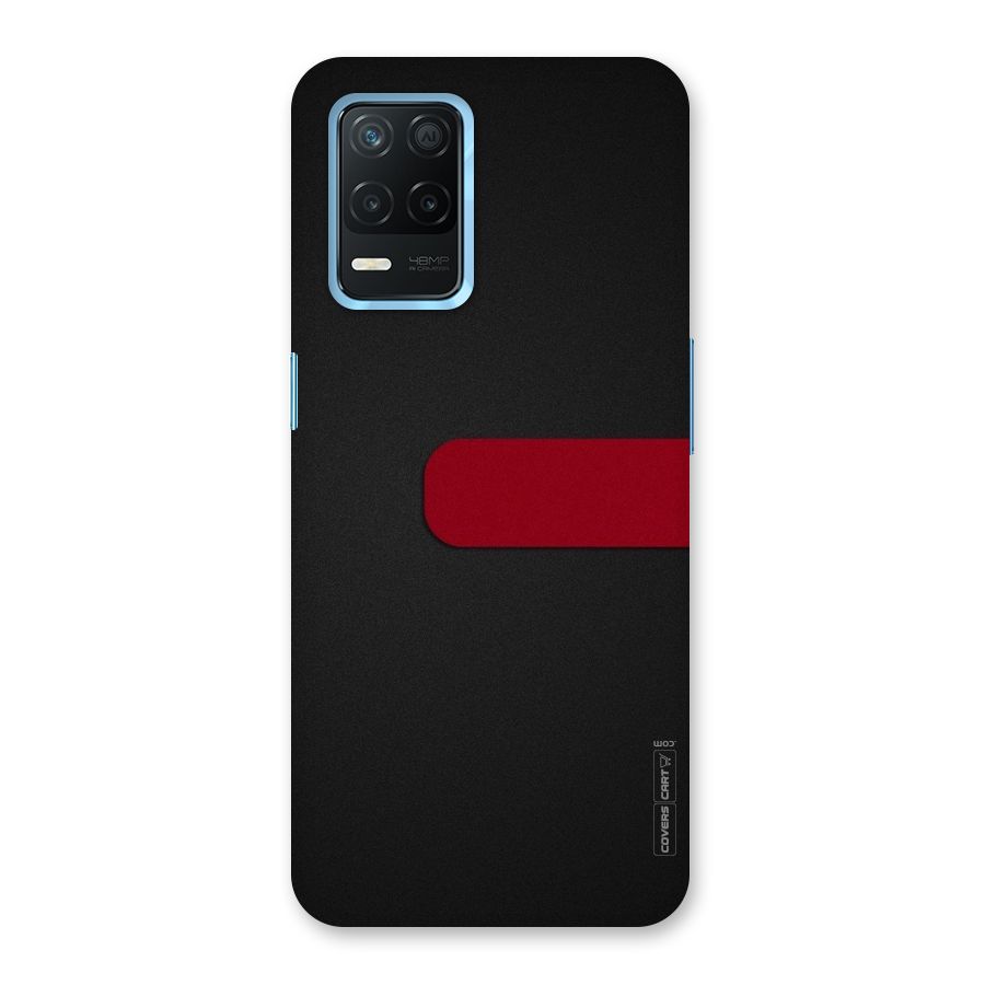 Single Red Stripe Back Case for Realme Narzo 30 5G