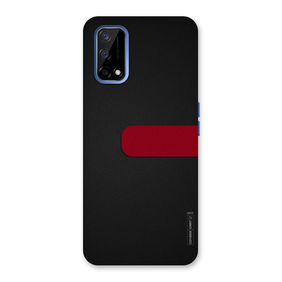 Single Red Stripe Back Case for Realme Narzo 30 Pro