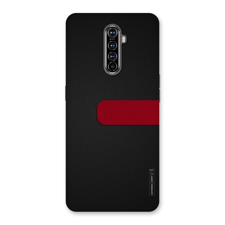 Single Red Stripe Back Case for Realme X2 Pro