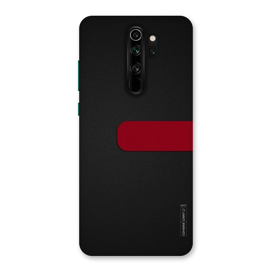 Single Red Stripe Back Case for Redmi Note 8 Pro