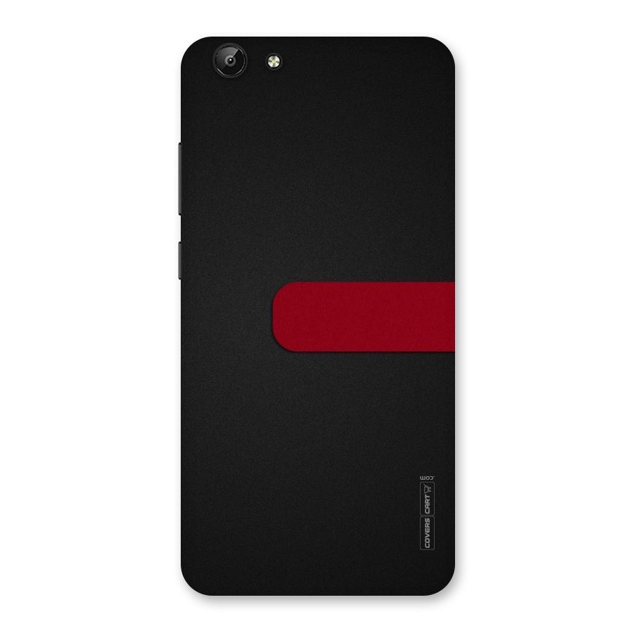 Single Red Stripe Back Case for Vivo Y69