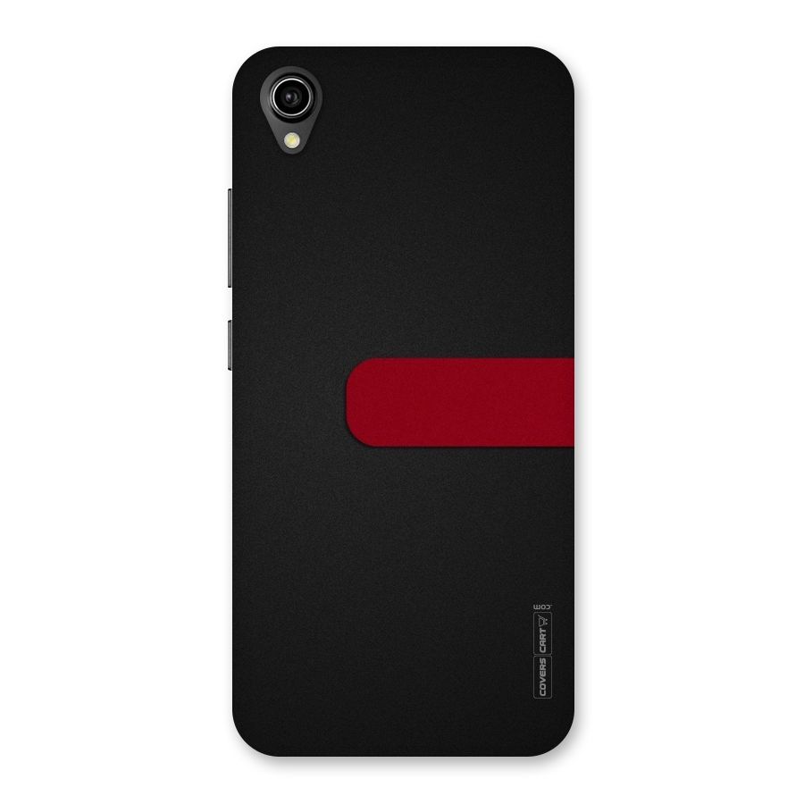 Single Red Stripe Back Case for Vivo Y90