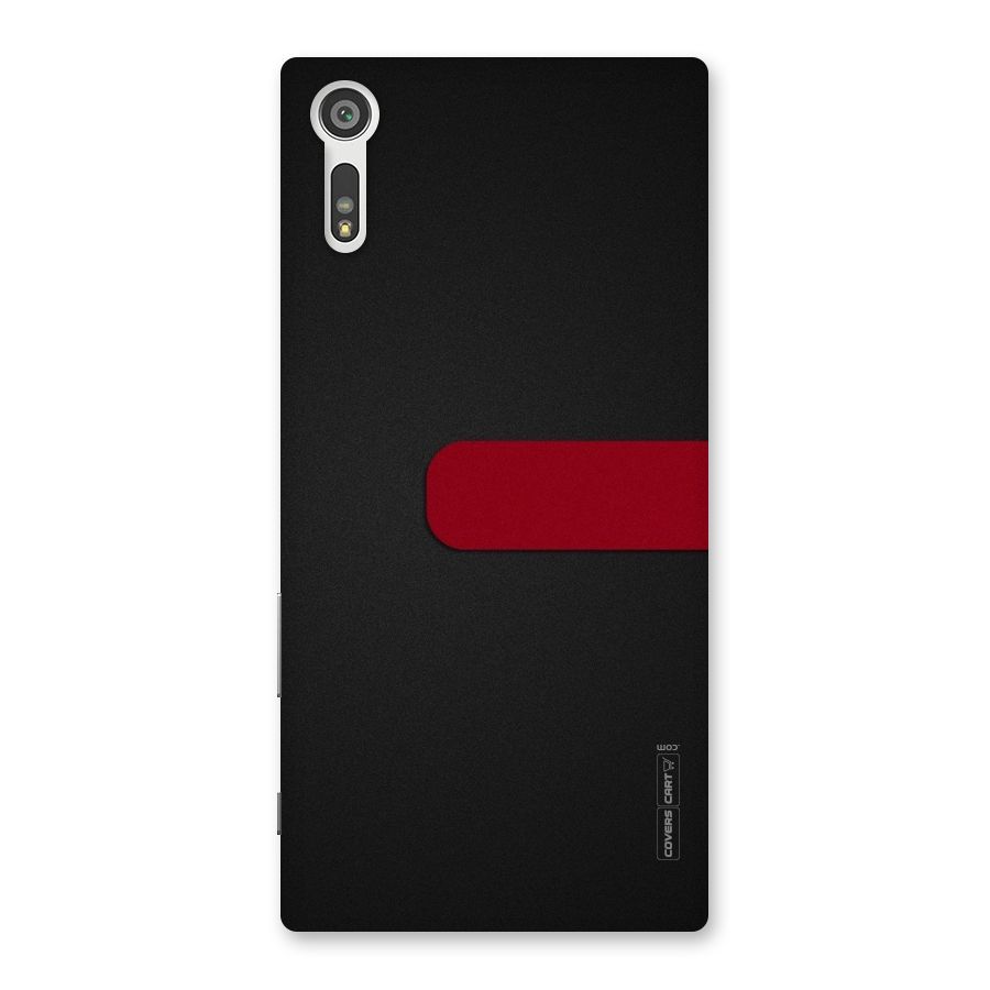 Single Red Stripe Back Case for Xperia XZ