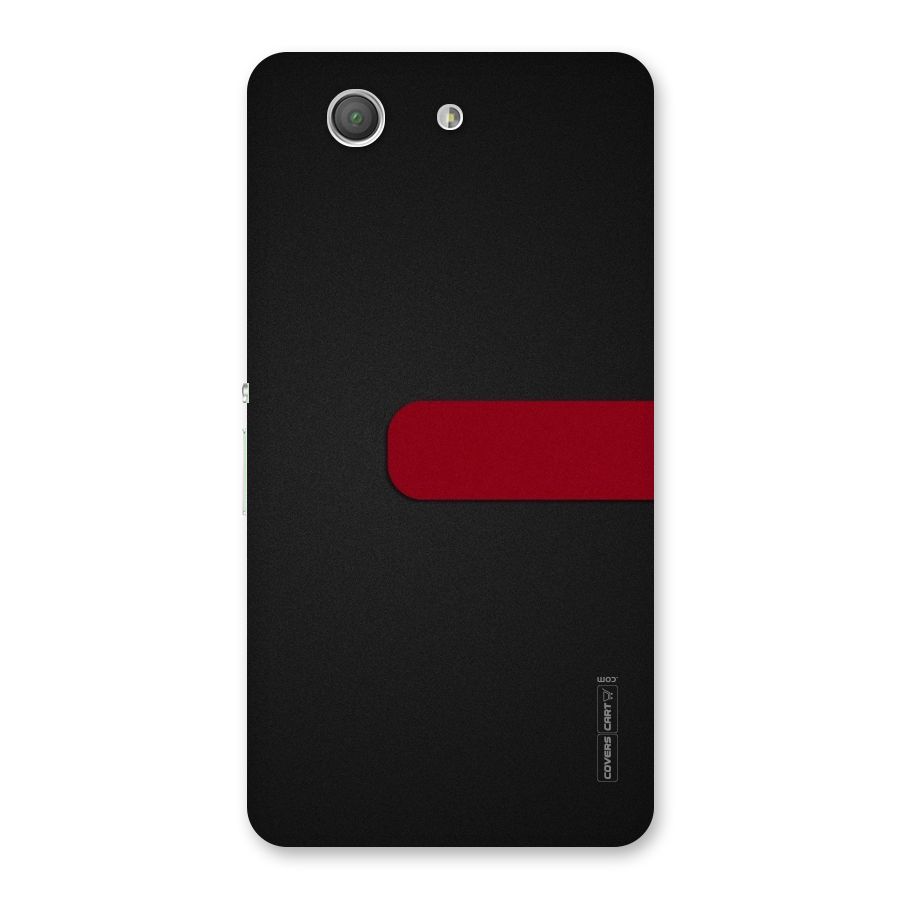 Single Red Stripe Back Case for Xperia Z3 Compact