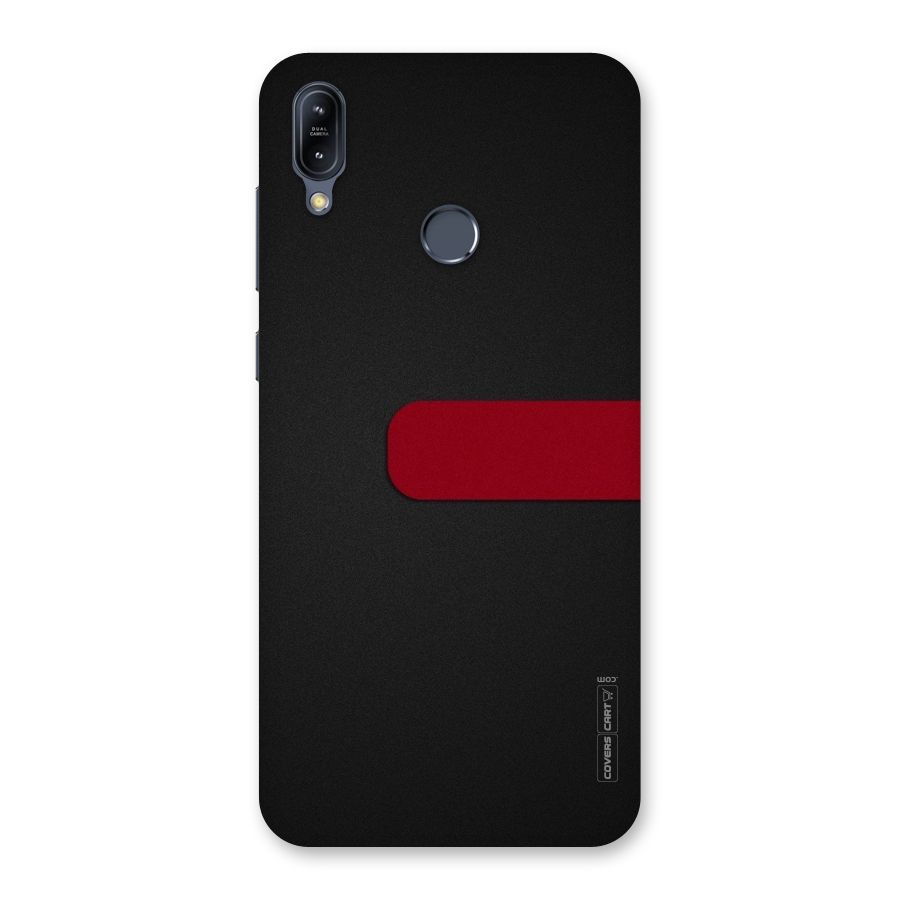 Single Red Stripe Back Case for Zenfone Max M2