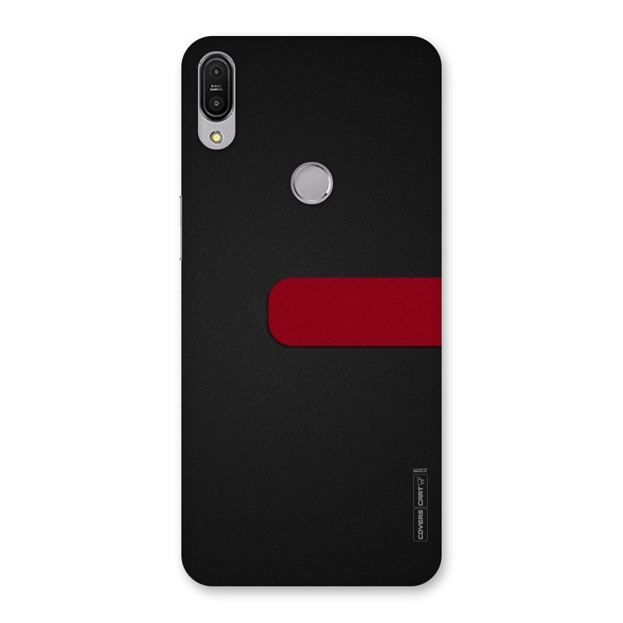 Single Red Stripe Back Case for Zenfone Max Pro M1