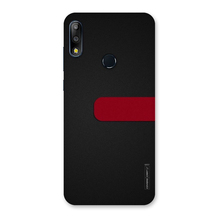 Single Red Stripe Back Case for Zenfone Max Pro M2