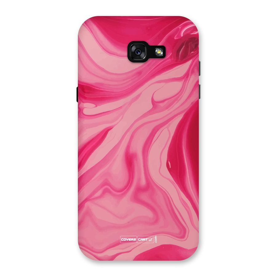 Sizzling Pink Marble Texture Back Case for Galaxy A7 (2017)