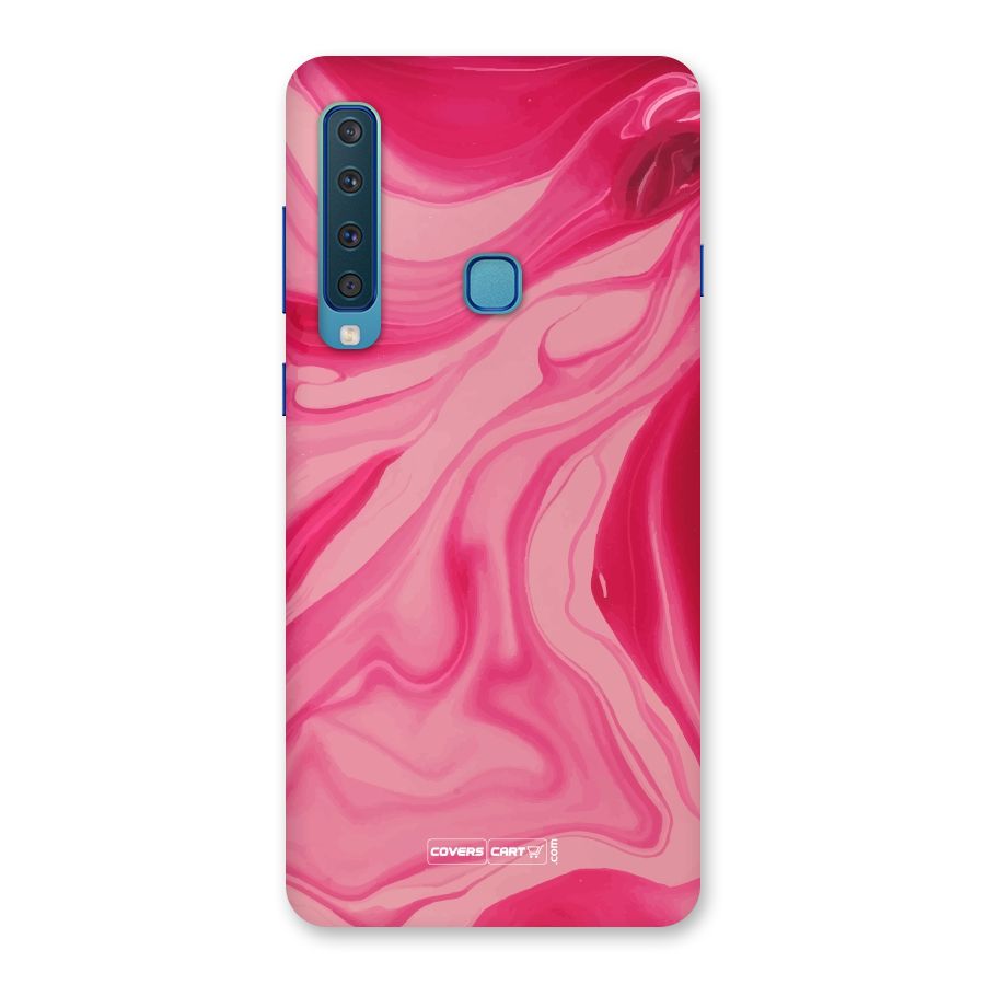 Sizzling Pink Marble Texture Back Case for Galaxy A9 (2018)
