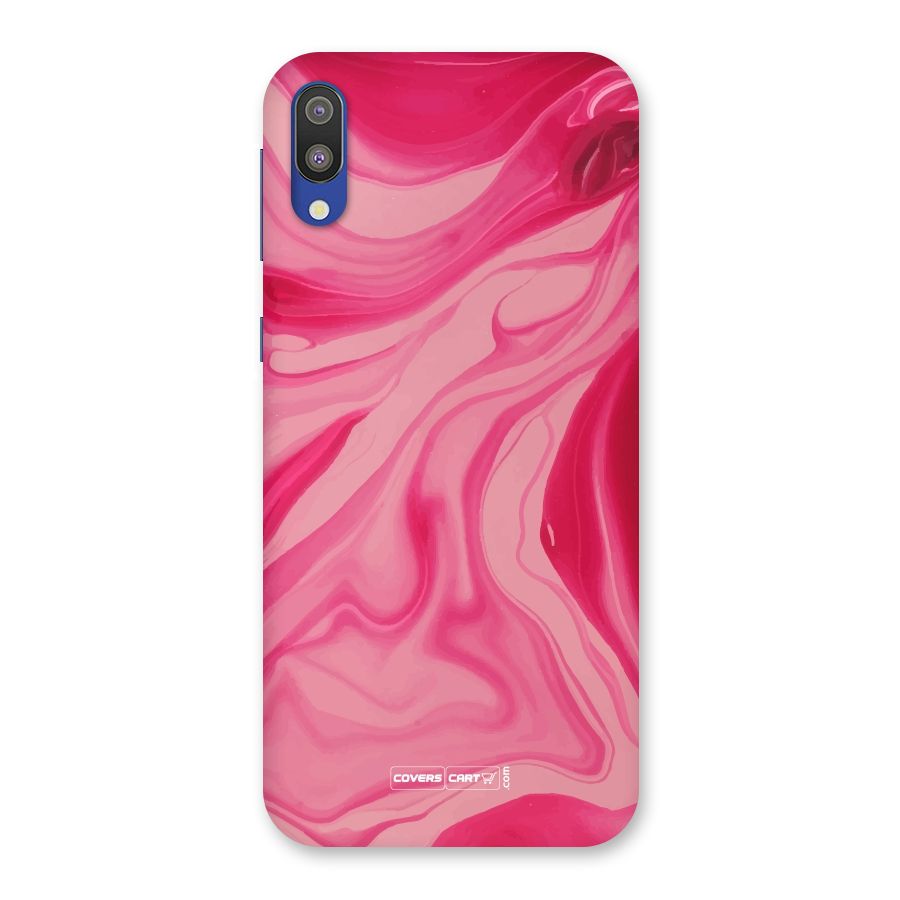 Sizzling Pink Marble Texture Back Case for Galaxy M10