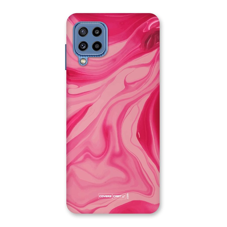 Sizzling Pink Marble Texture Back Case for Galaxy M32