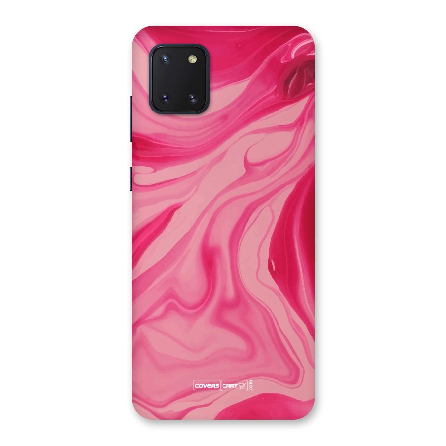 Sizzling Pink Marble Texture Back Case for Galaxy Note 10 Lite