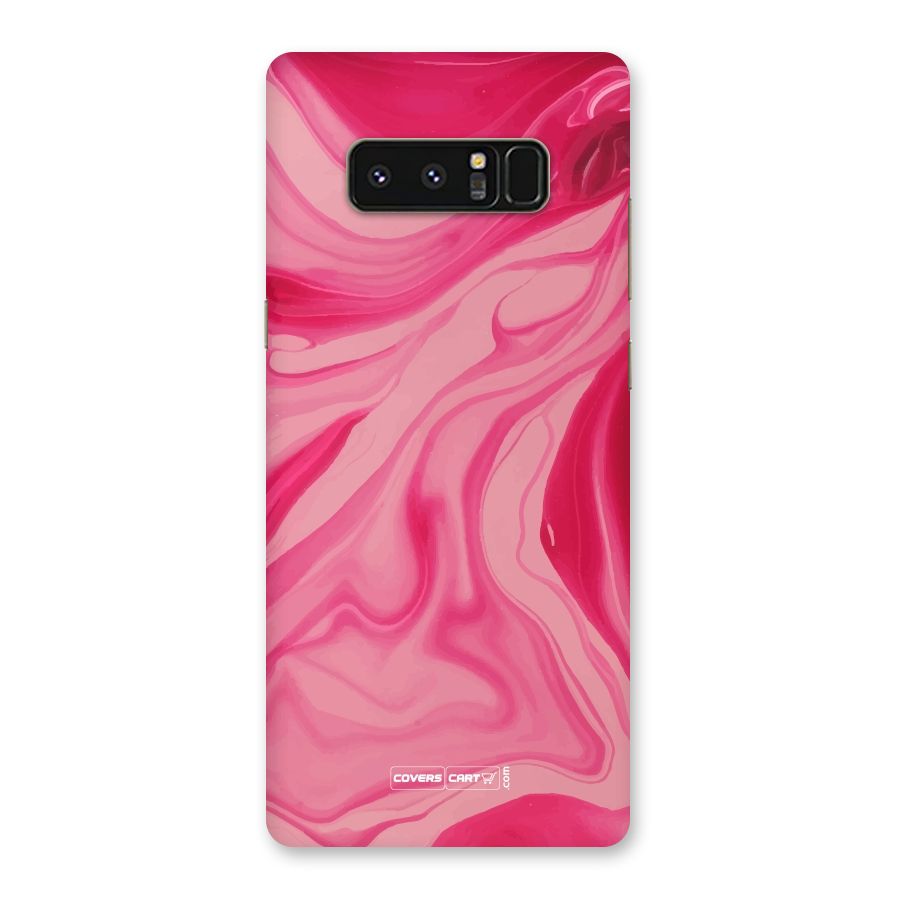 Sizzling Pink Marble Texture Back Case for Galaxy Note 8