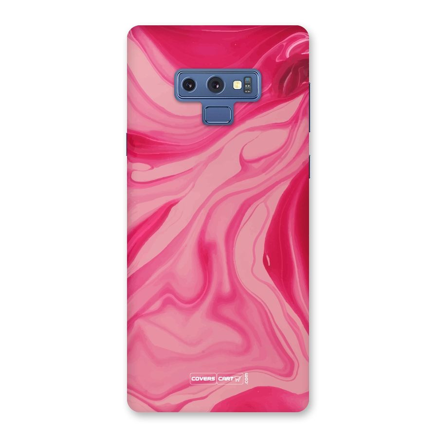 Sizzling Pink Marble Texture Back Case for Galaxy Note 9