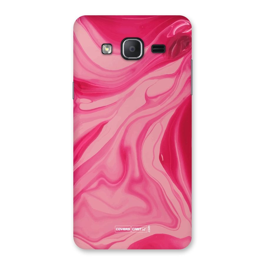 Sizzling Pink Marble Texture Back Case for Galaxy On7 2015