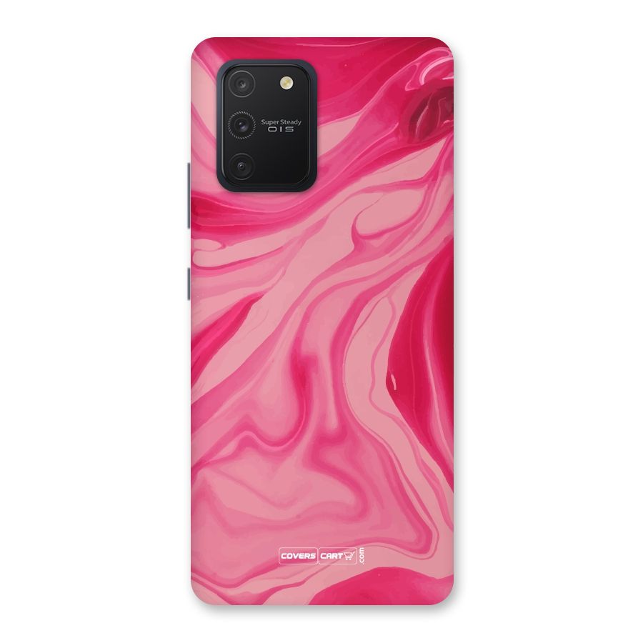 Sizzling Pink Marble Texture Back Case for Galaxy S10 Lite