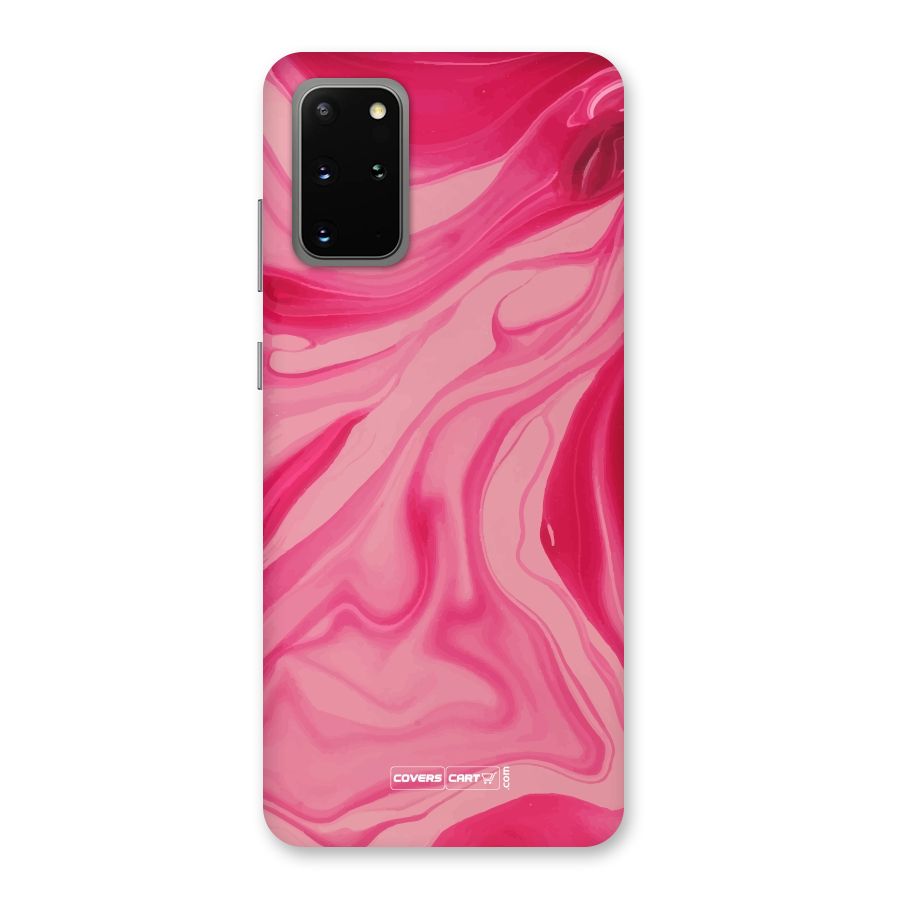 Sizzling Pink Marble Texture Back Case for Galaxy S20 Plus