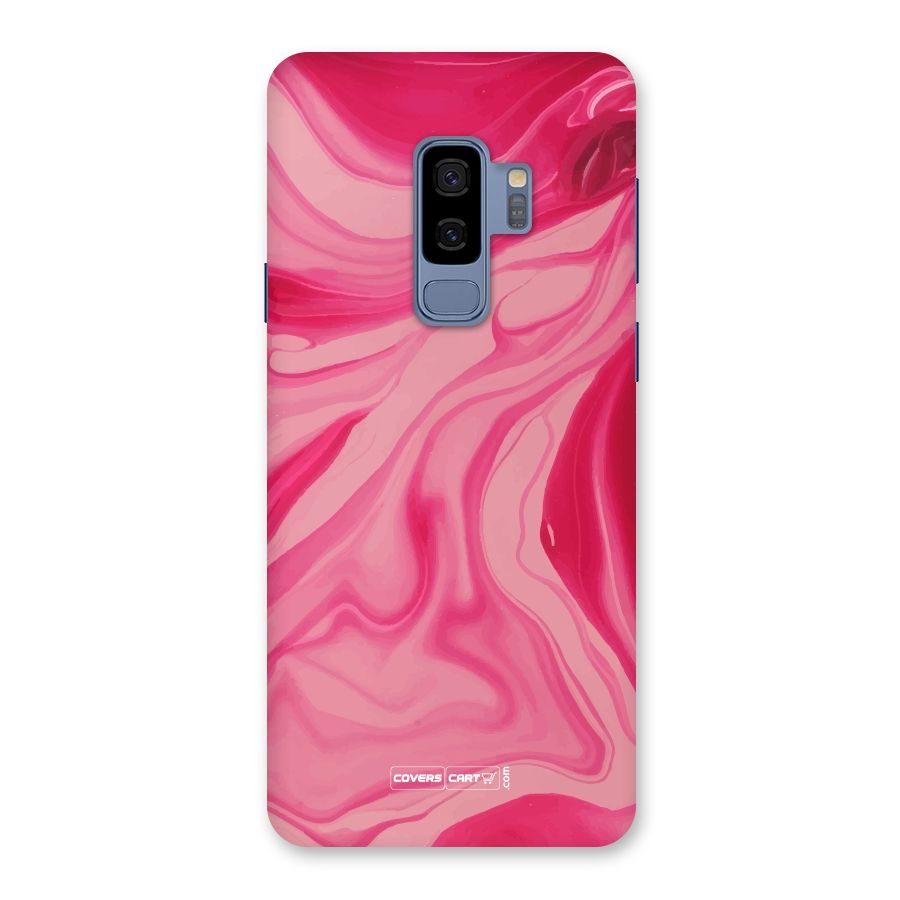 Sizzling Pink Marble Texture Back Case for Galaxy S9 Plus