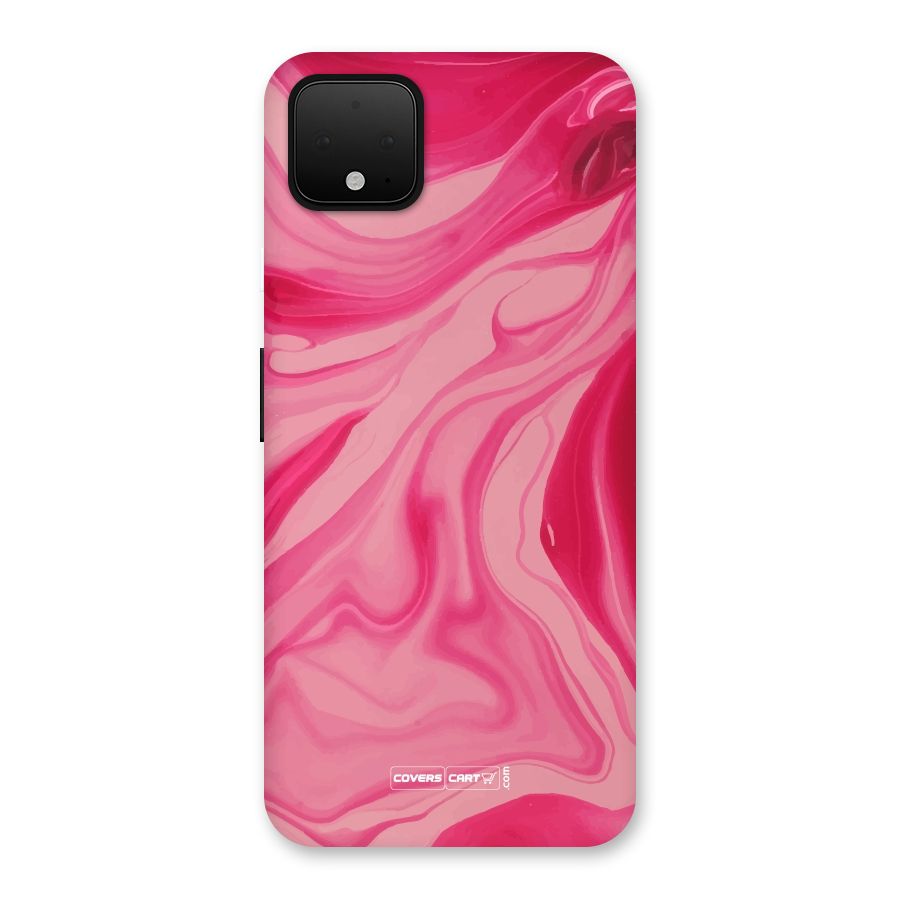 Sizzling Pink Marble Texture Back Case for Google Pixel 4 XL