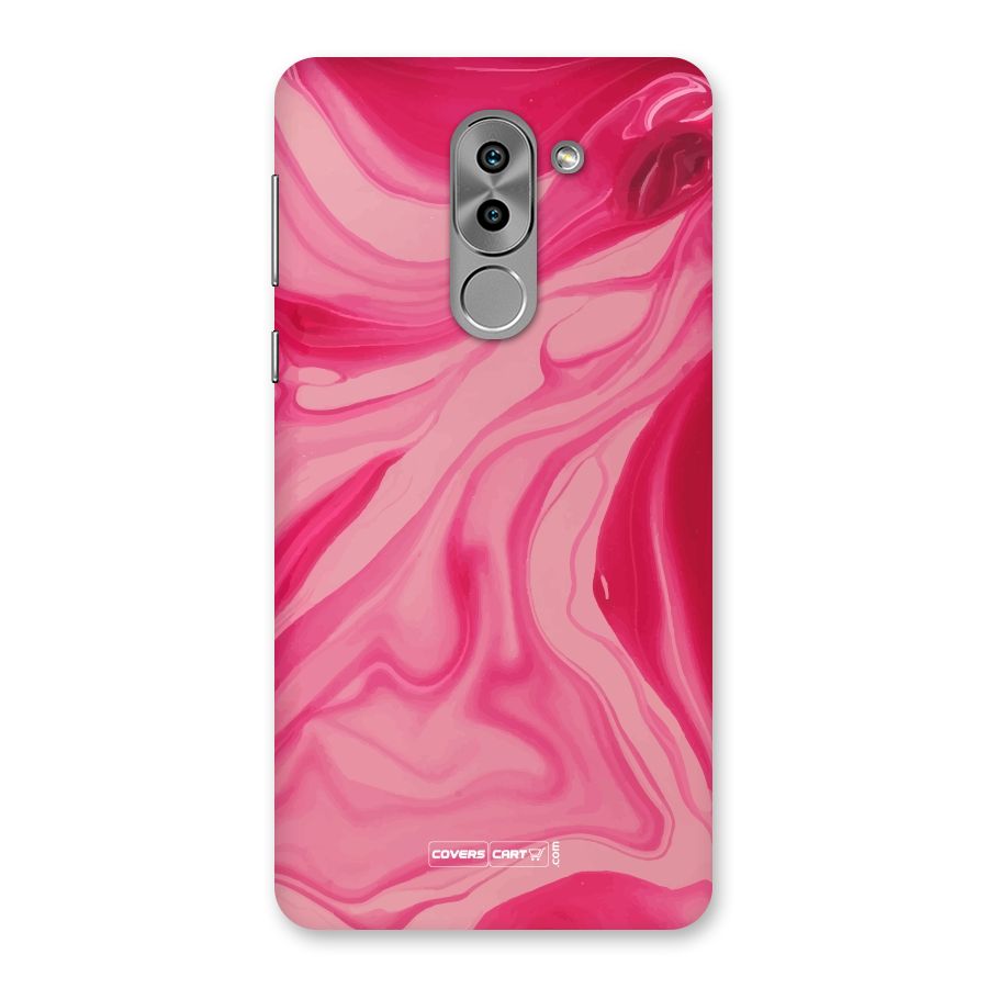 Sizzling Pink Marble Texture Back Case for Honor 6X