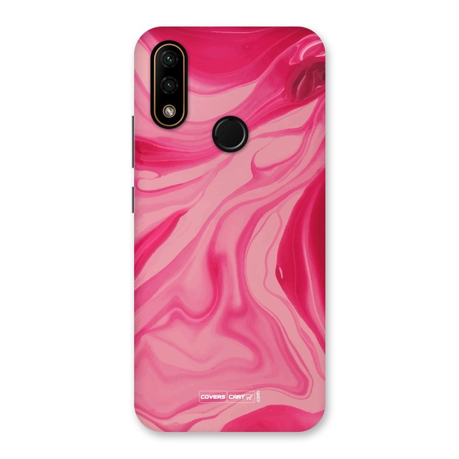 Sizzling Pink Marble Texture Back Case for Lenovo A6 Note