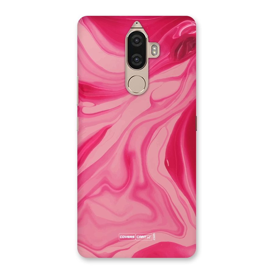 Sizzling Pink Marble Texture Back Case for Lenovo K8 Note