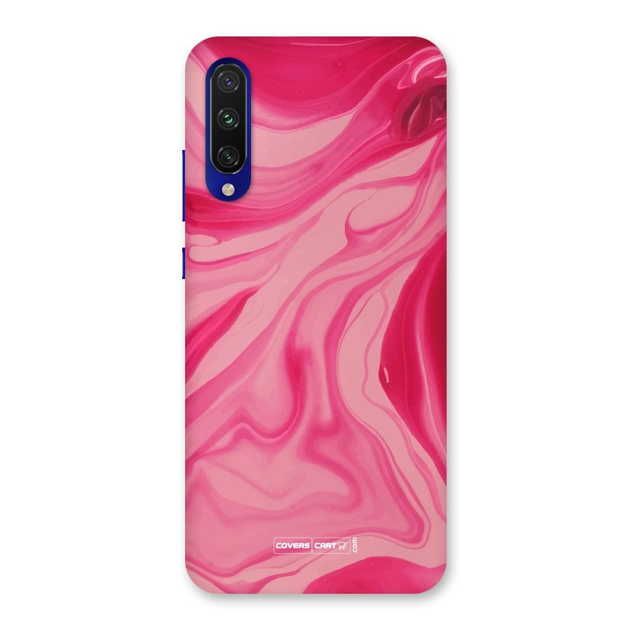 Sizzling Pink Marble Texture Back Case for Mi A3