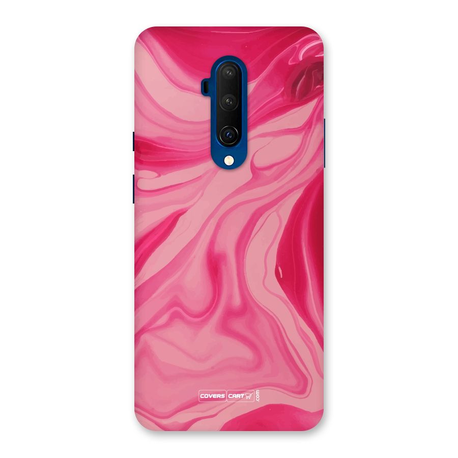 Sizzling Pink Marble Texture Back Case for OnePlus 7T Pro