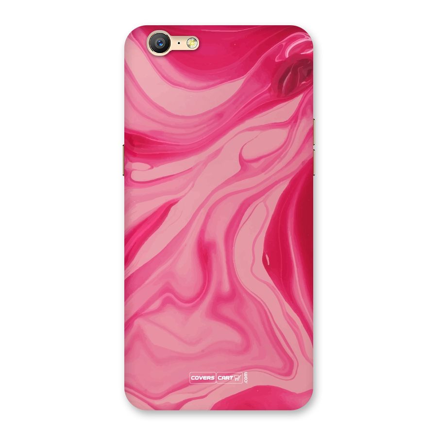 Sizzling Pink Marble Texture Back Case for Oppo A39