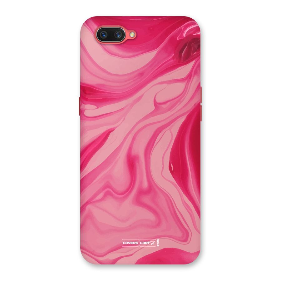 Sizzling Pink Marble Texture Back Case for Oppo A3s