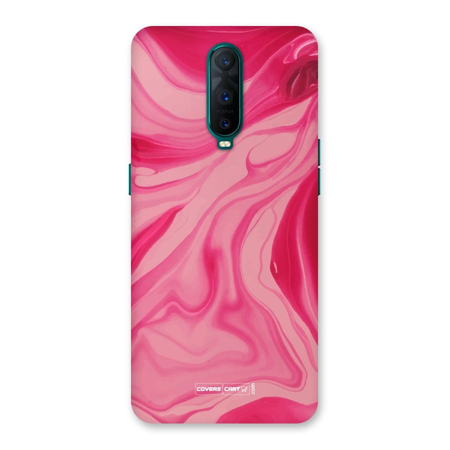 Sizzling Pink Marble Texture Back Case for Oppo R17 Pro