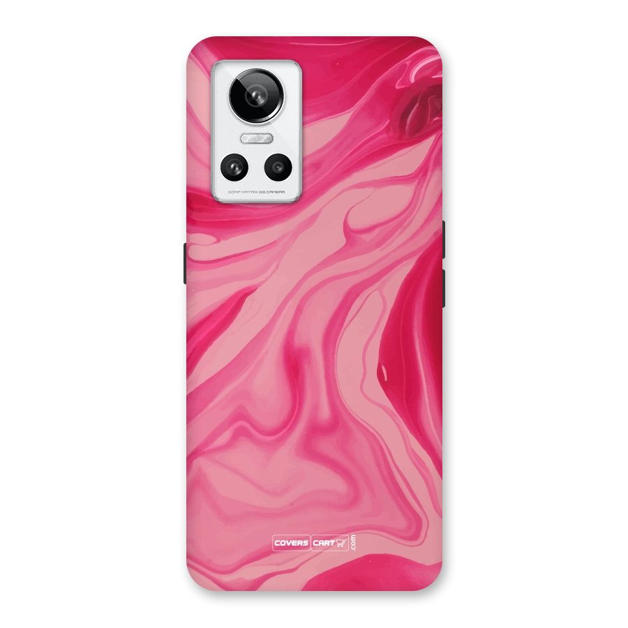 Sizzling Pink Marble Texture Back Case for Realme GT Neo 3