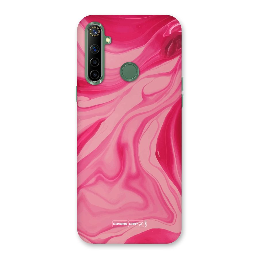 Sizzling Pink Marble Texture Back Case for Realme Narzo 10