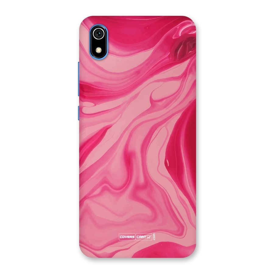 Sizzling Pink Marble Texture Back Case for Redmi 7A