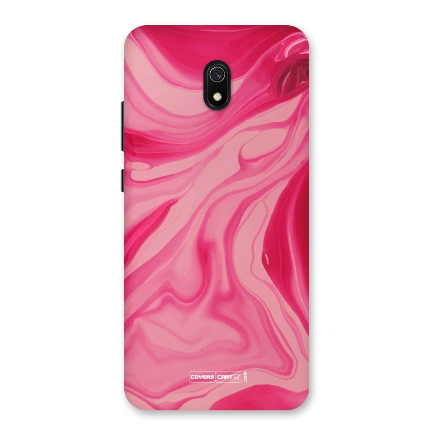 Sizzling Pink Marble Texture Back Case for Redmi 8A