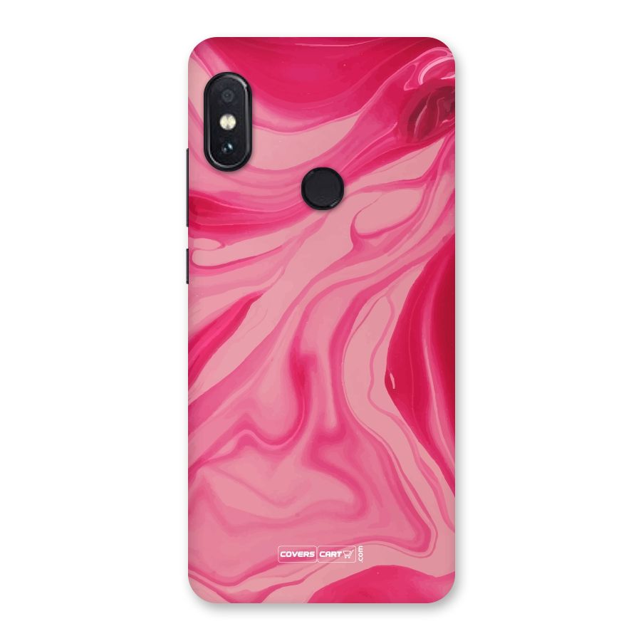 Sizzling Pink Marble Texture Back Case for Redmi Note 5 Pro
