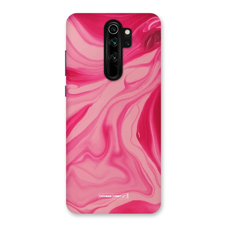 Sizzling Pink Marble Texture Back Case for Redmi Note 8 Pro