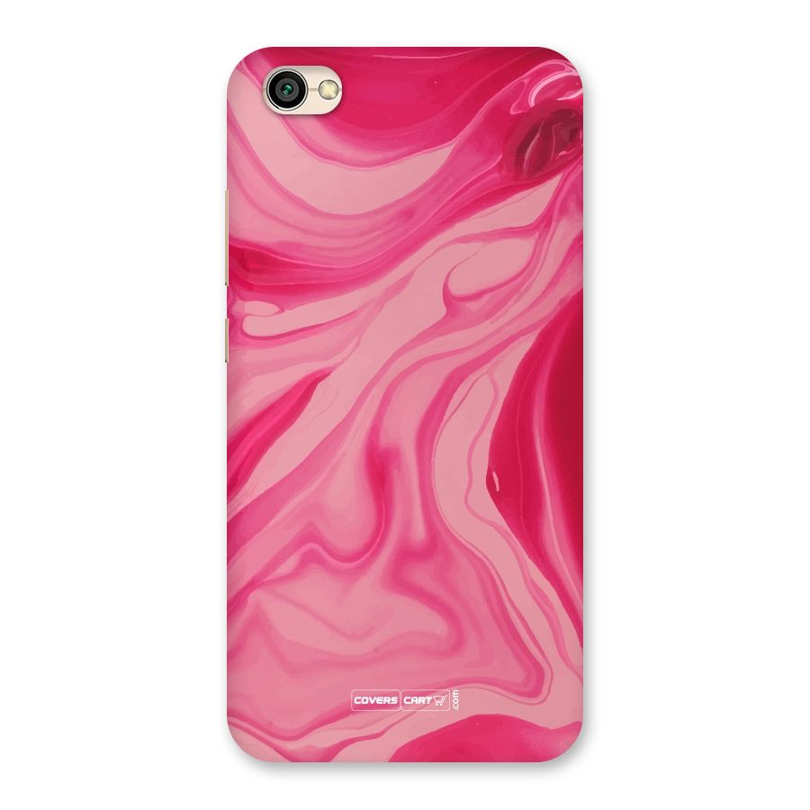 Sizzling Pink Marble Texture Back Case for Redmi Y1 Lite