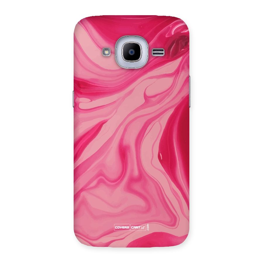 Sizzling Pink Marble Texture Back Case for Samsung Galaxy J2 2016