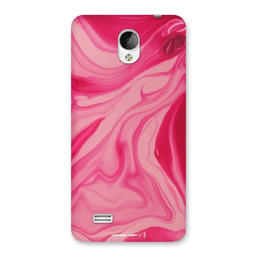 Sizzling Pink Marble Texture Back Case for Vivo Y21