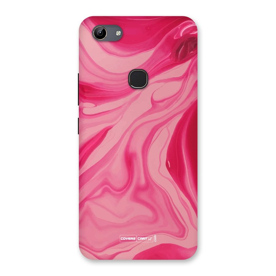 Sizzling Pink Marble Texture Back Case for Vivo Y81